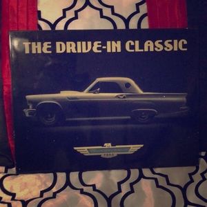 A wall metal frame vintage